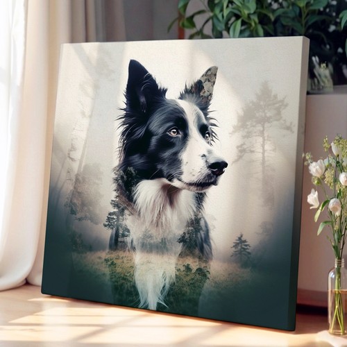 Border collie double - collie,