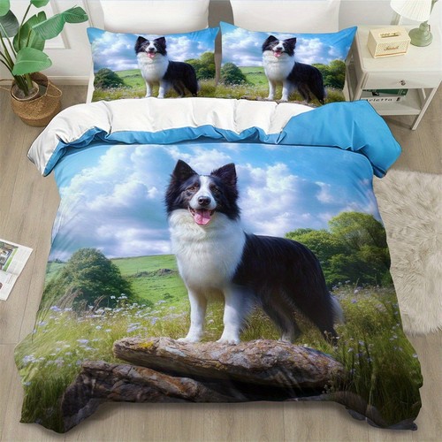 Border collie dog soft - collie, duvet