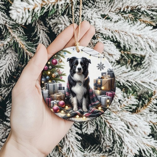 Border collie christmas - collie,