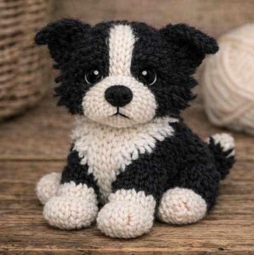 Border collie puppy double - border,
