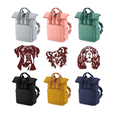 Pet portrait backpack - portrait,